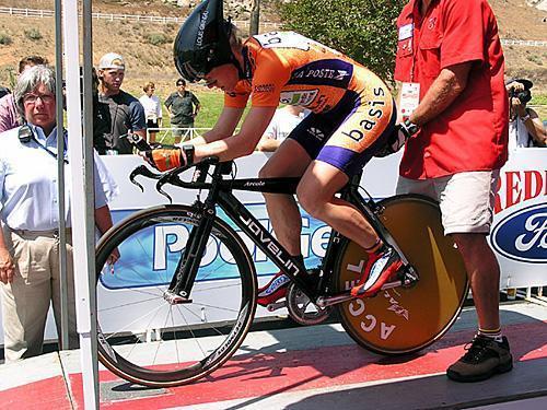 Heather's time trial start on CyclingNews.com