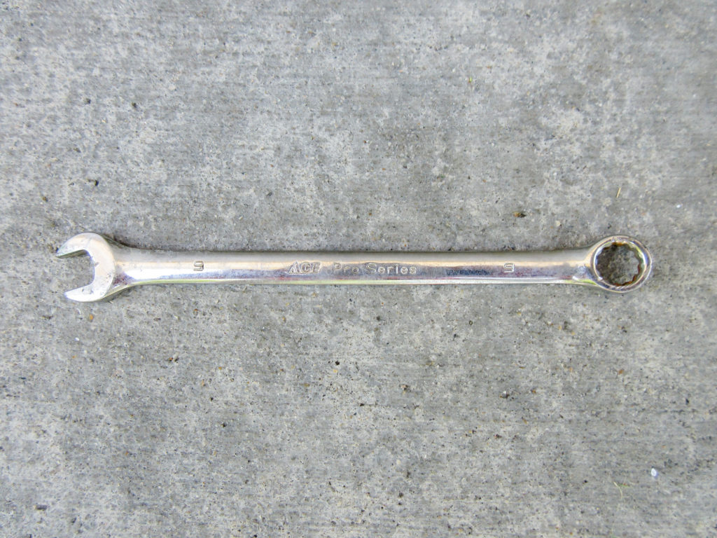 9mm open end wrench