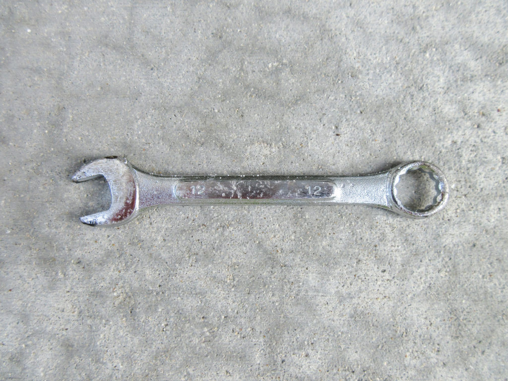 12mm open end wrench